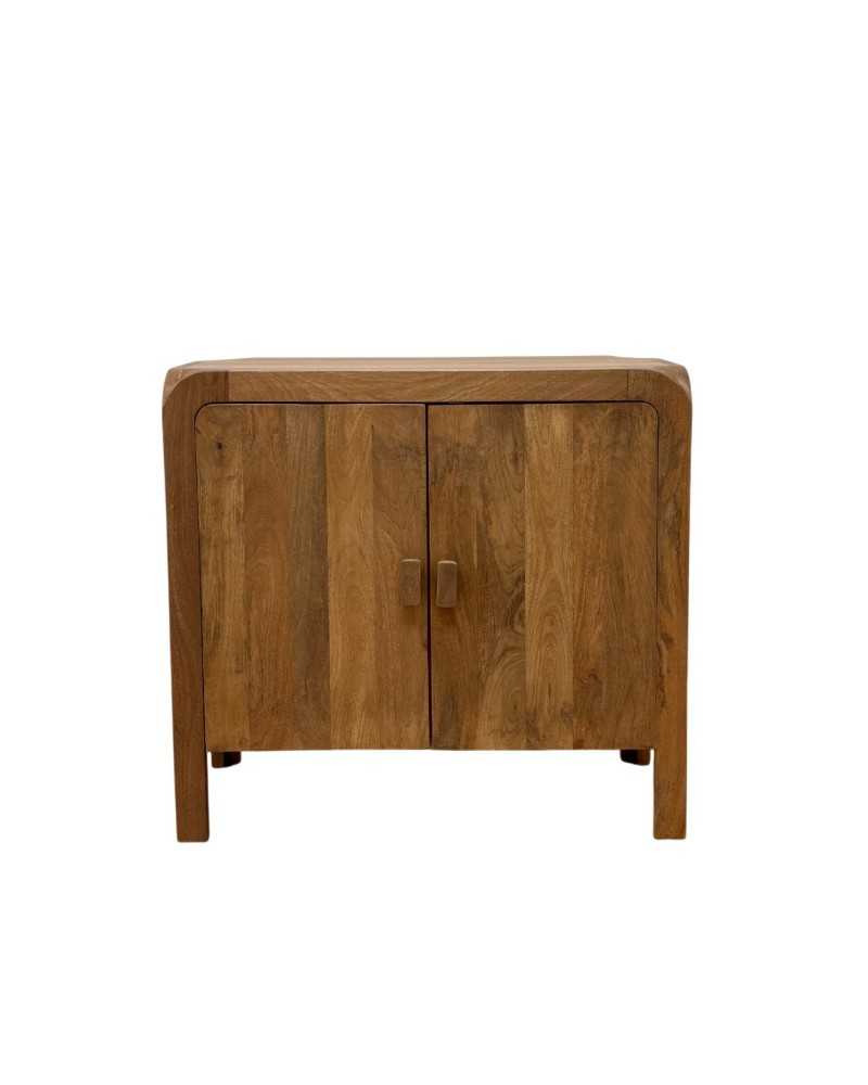 aparador bajo de madera maciza