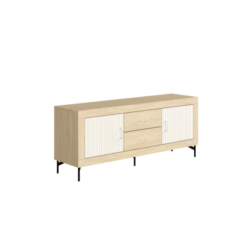 mueble tv 2 puertas 2 cajones