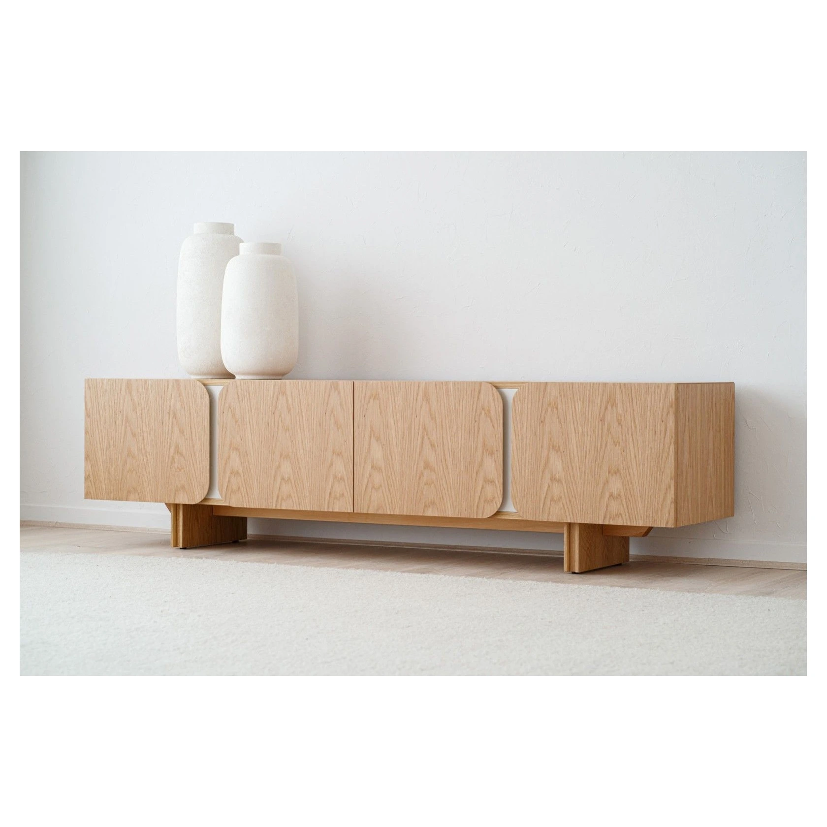 mueble tv roble natural