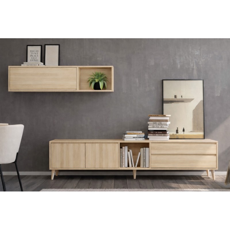 mueble tv nordico 220