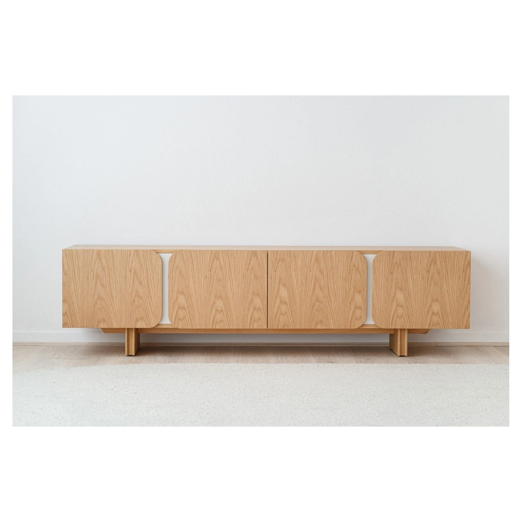 mueble tv roble natural