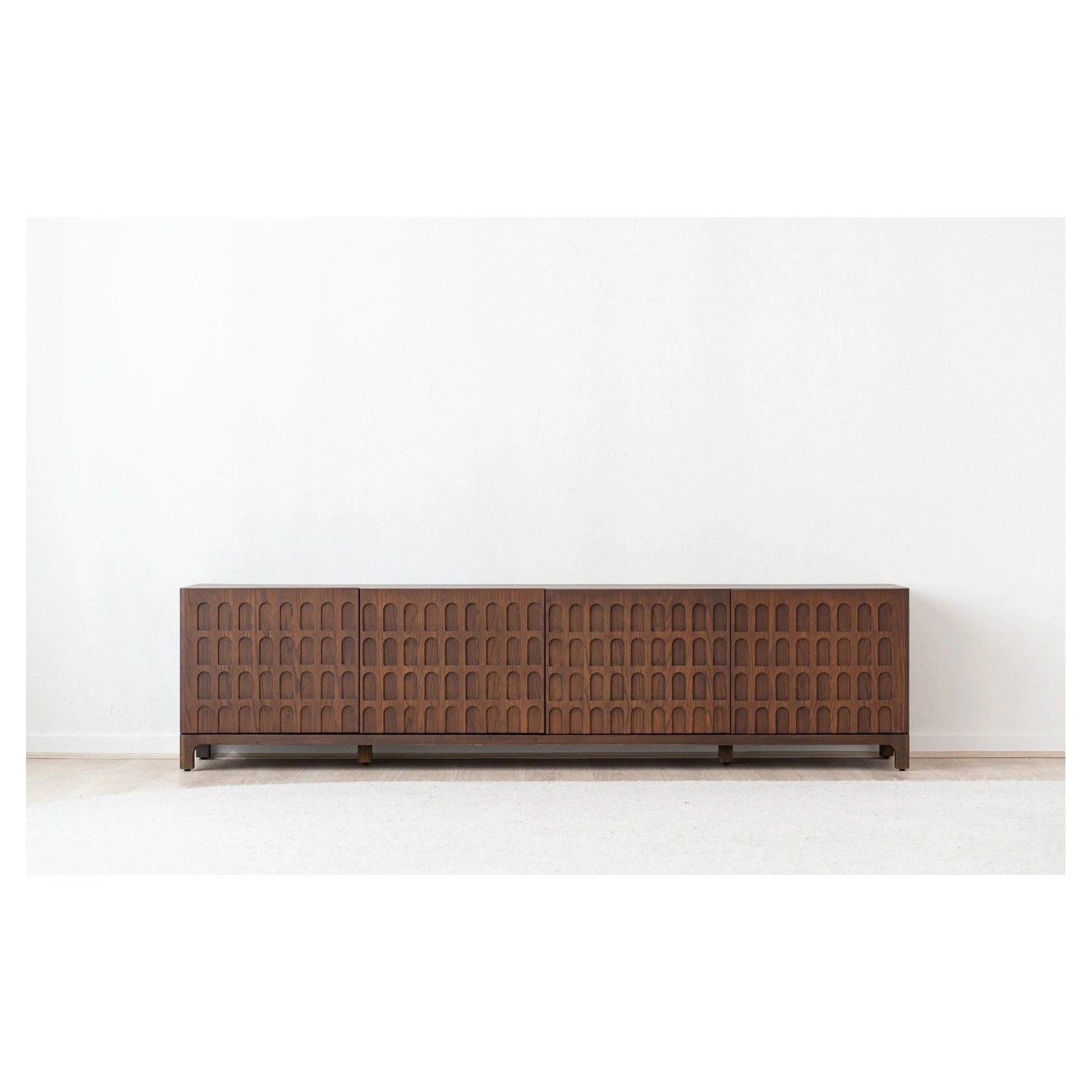 mueble tv roble oscuro