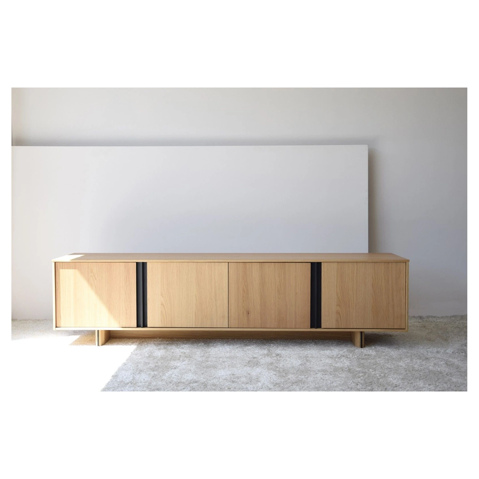 mueble tv roble natural