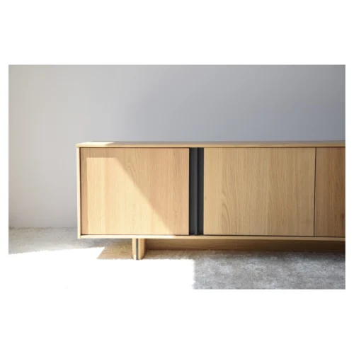 mueble tv roble natural