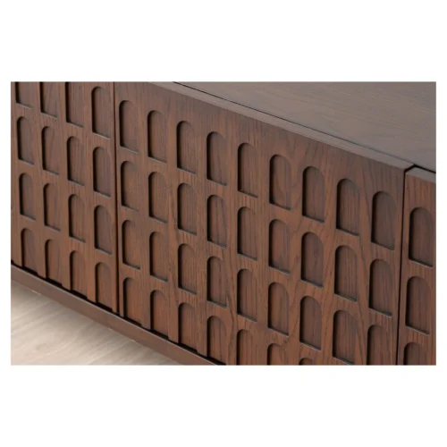 mueble tv roble oscuro