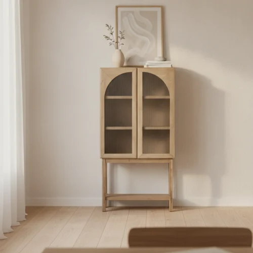 Vitrina NEXO madera de 80cm
